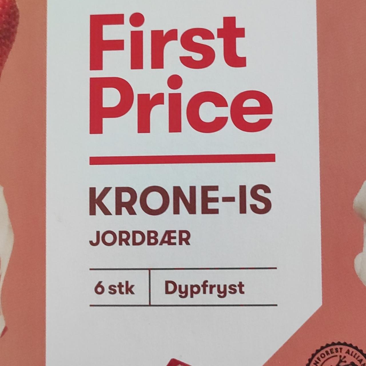 Fotografie - Krone-Is Jordbær First Price
