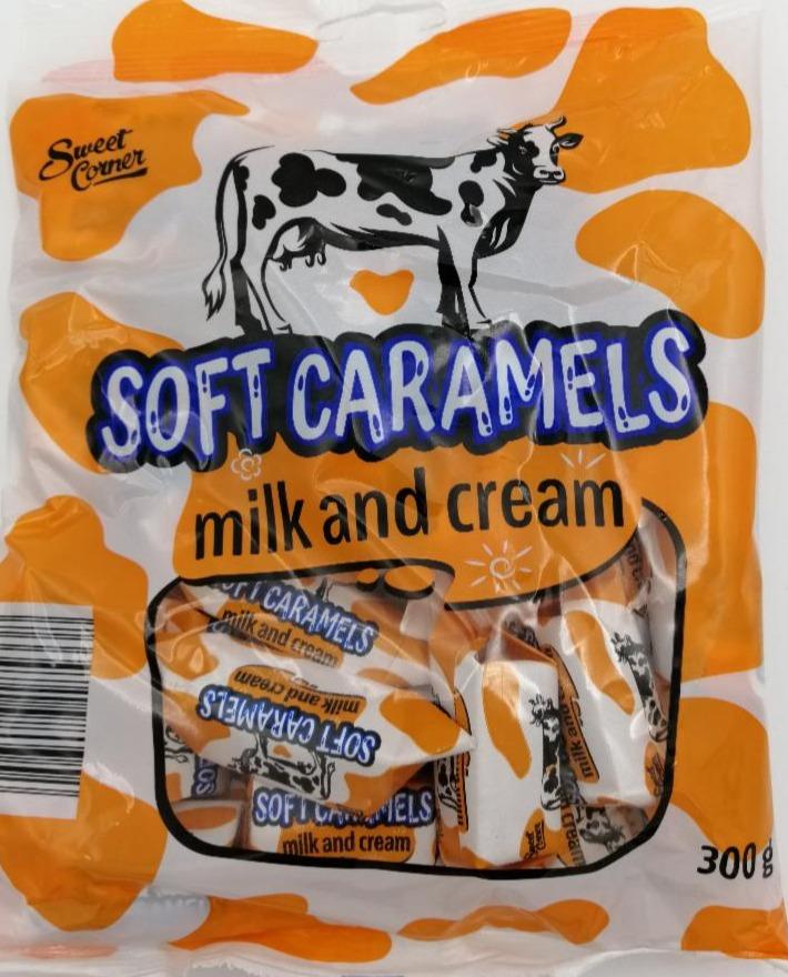 Fotografie - Soft caramels milk and cream Sweet Corner