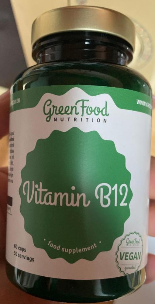 Fotografie - Vitamin B12 GreenFood Nutrition