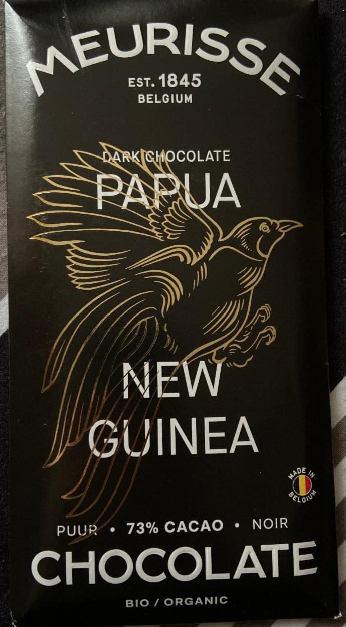 Fotografie - Dark chocolate Papua New Guinea 73% cacao Meurisse