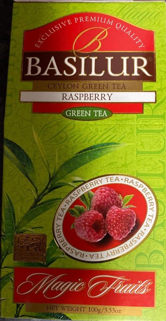 Fotografie - Ceylon green tea raspberry Basilur