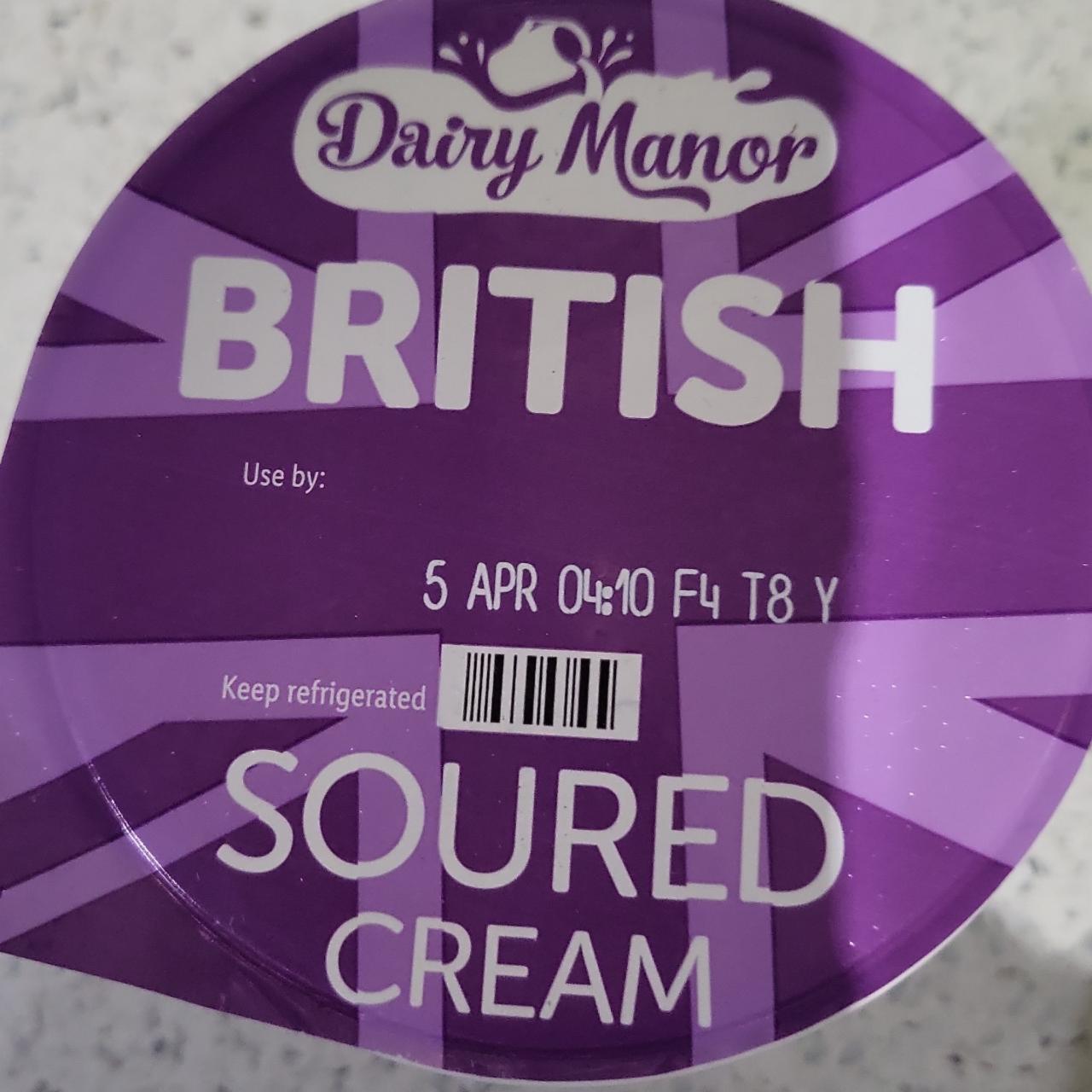 Fotografie - Soured cream British Dairy manor