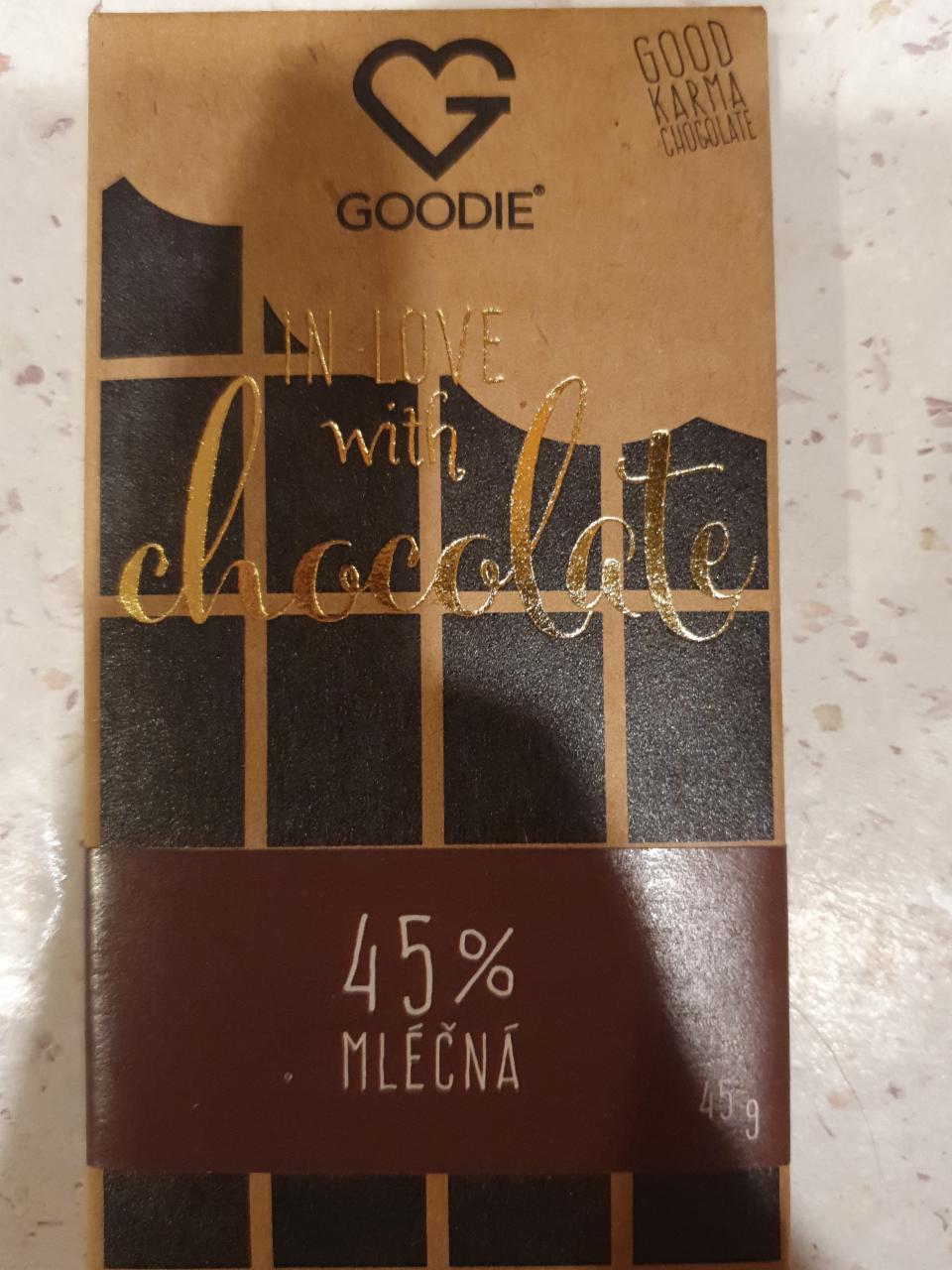 Fotografie - In love with chocolate 45% mléčná Goodie