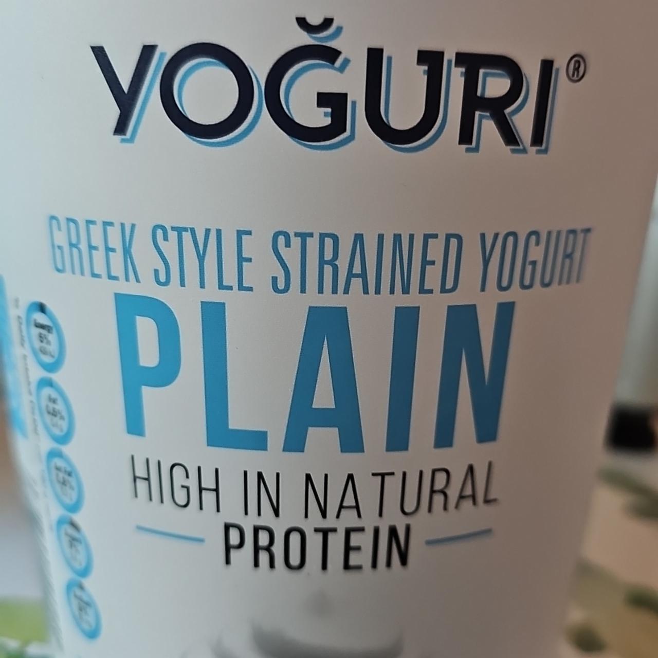 Fotografie - Greek style strained yogurt high in natural protein Yoguri