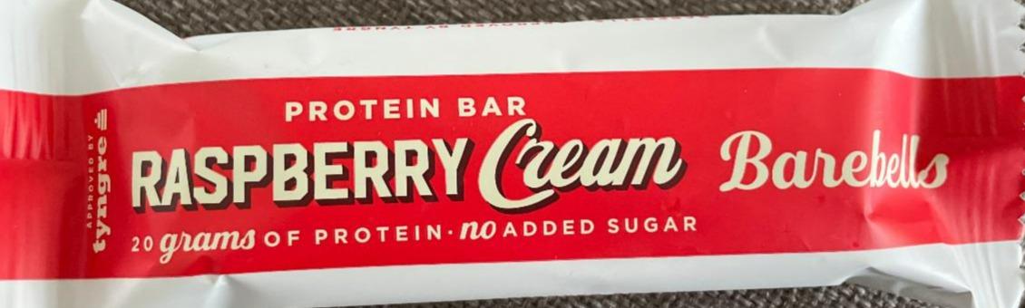 Fotografie - Raspberry Cream Protein Bar Barebells