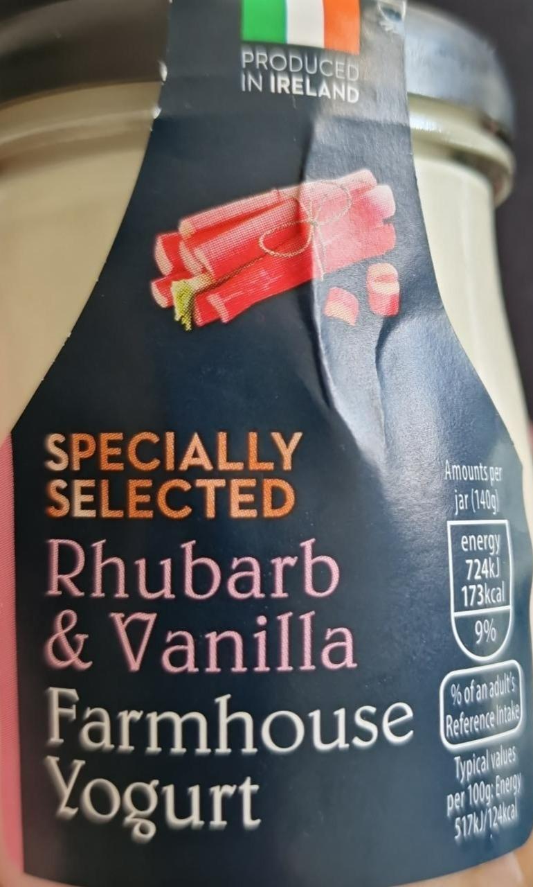 Fotografie - Rhubarb & Vanilla Farmhouse Yogurt Specially selected