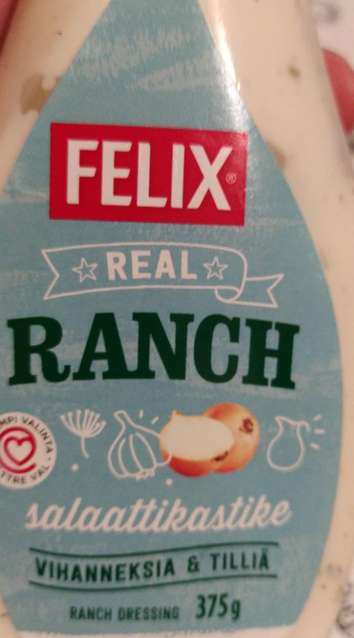 Fotografie - Real Ranch Salaattikastike Felix