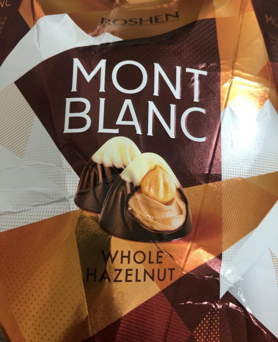 Fotografie - Mont Blanc Whole Hazelnut Roshen