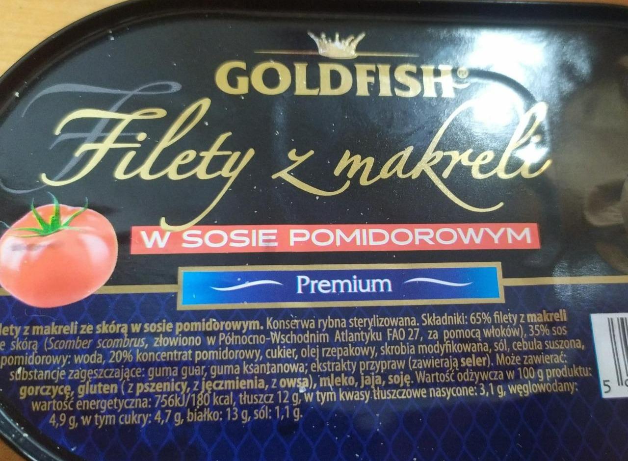Fotografie - Filety z makreli w sosie pomidorowym Goldfish