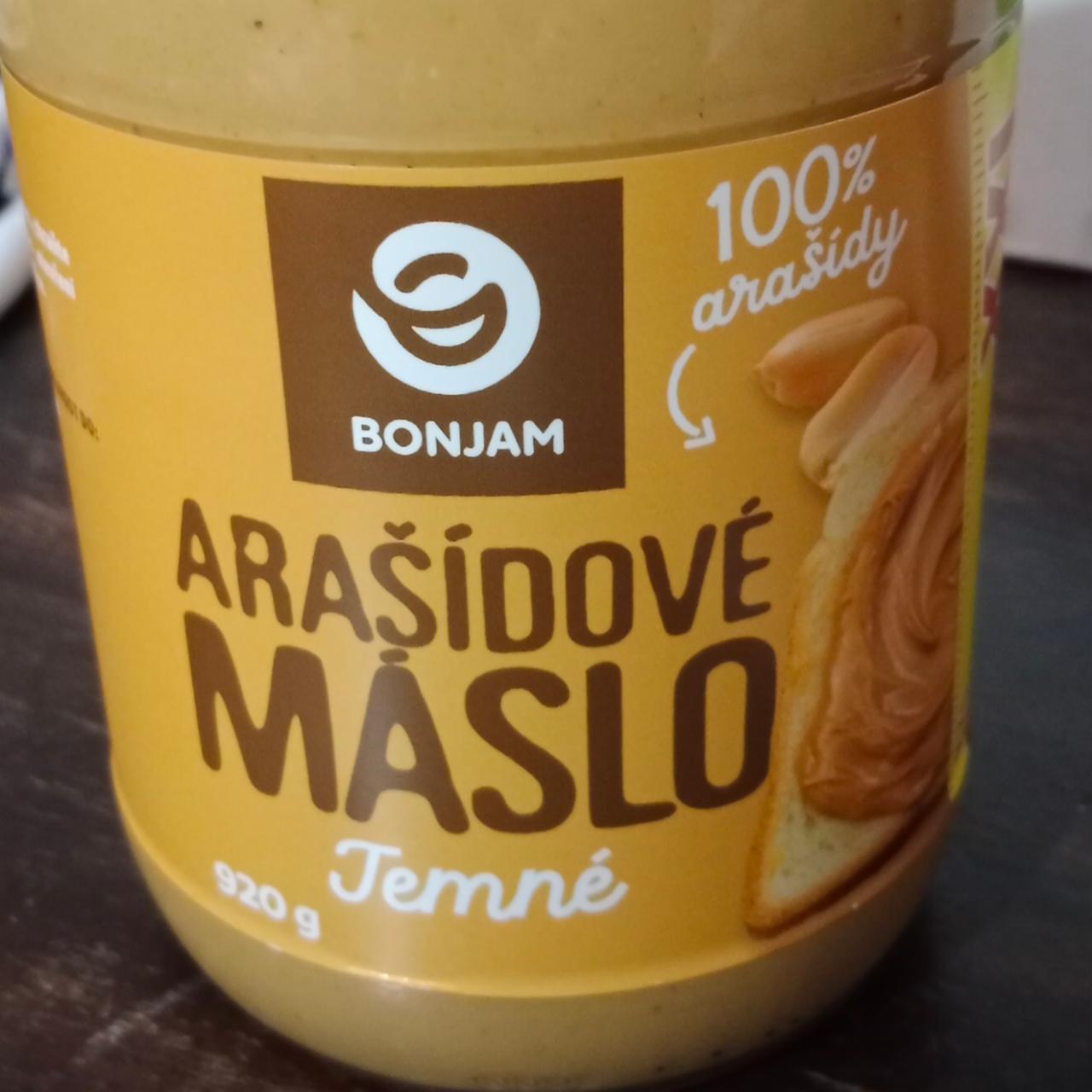 Fotografie - Arašídové máslo jemné Bonjam