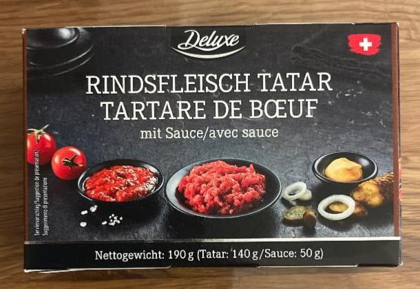 Fotografie - Rindfleisch Tatar mit Sauce Deluxe