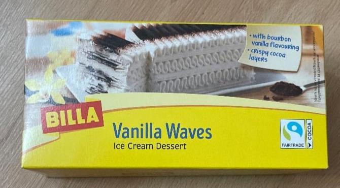 Fotografie - Vanilla Waves ice cream dessert BILLA