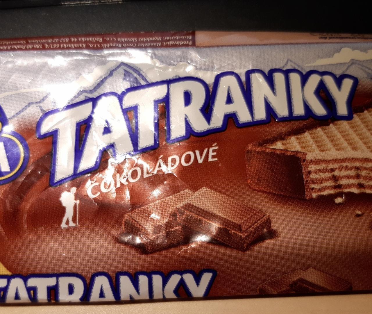 Fotografie - Tatranky čokoládové Opavia