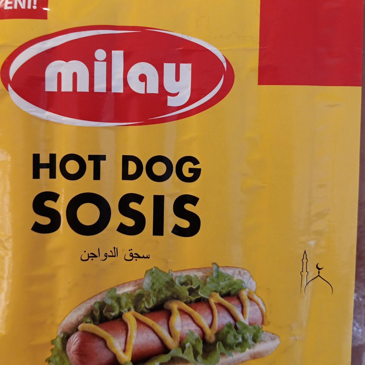 Fotografie - hotdog sosis