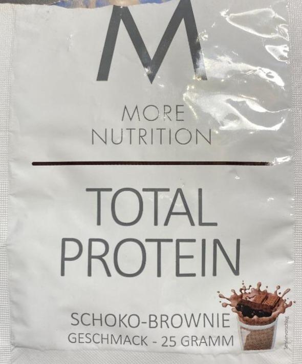 Fotografie - Total protein schoko-brownie More nutrition