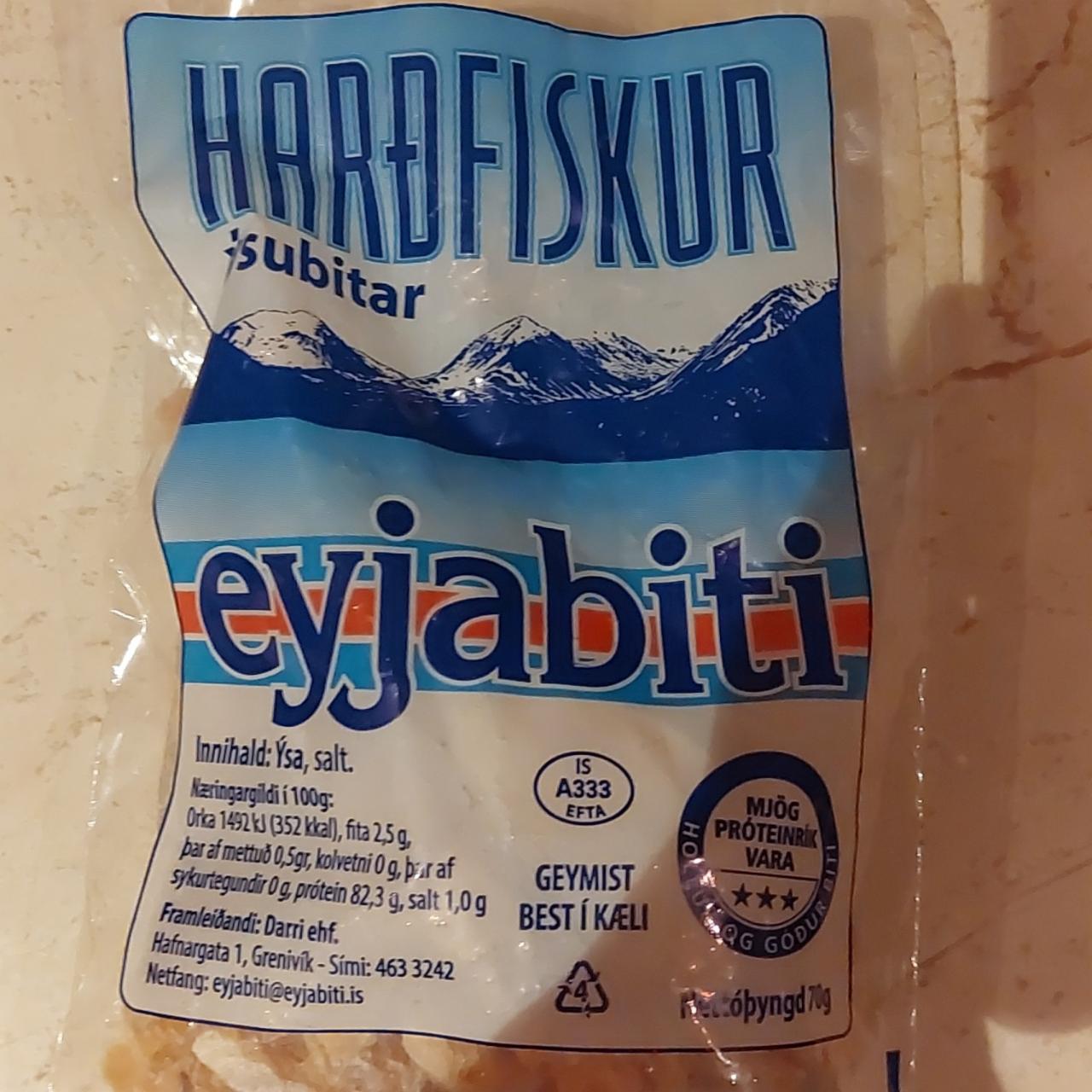 Fotografie - Hardfiskur ýsubitar eyjabiti