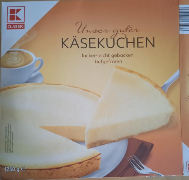 Fotografie - Käsekuchen locker-leicht gebacken tiefgefroren (koláč s čerstvým sýrem) K-Classic
