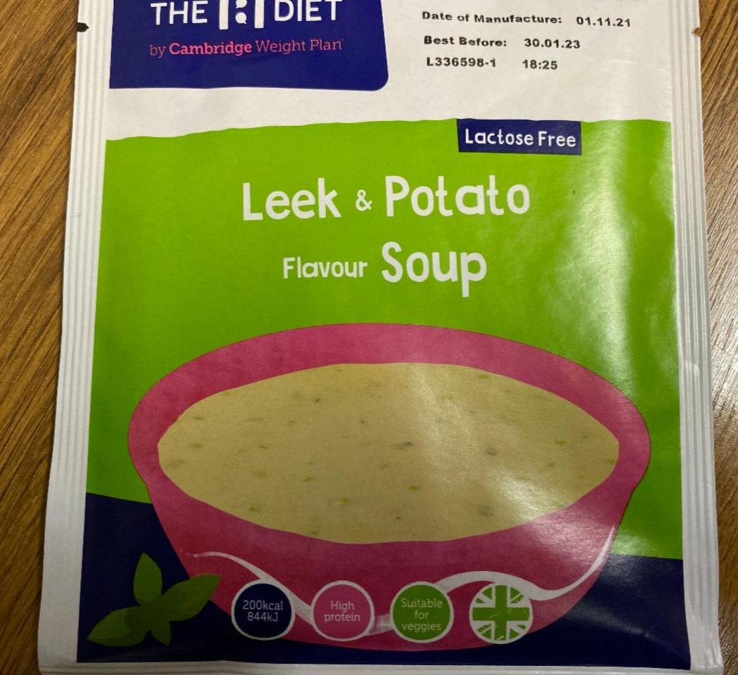 Fotografie - The 1:1 Diet Leek & Potato Flavour Soup Cambridge Weight Plan
