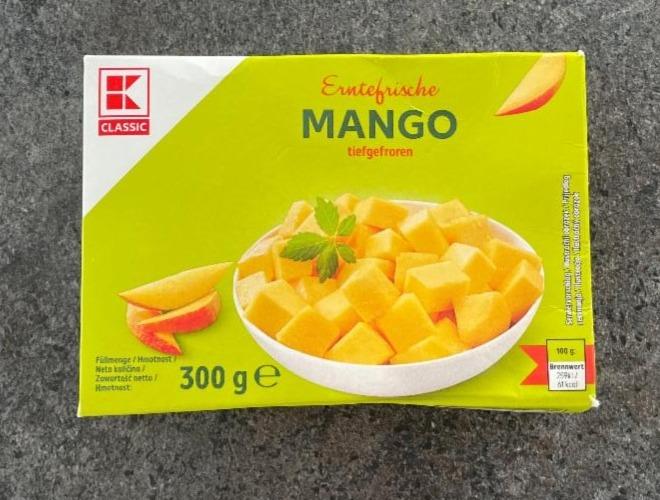 Fotografie - Erntefrische Mango tiefgefroren K-Classic