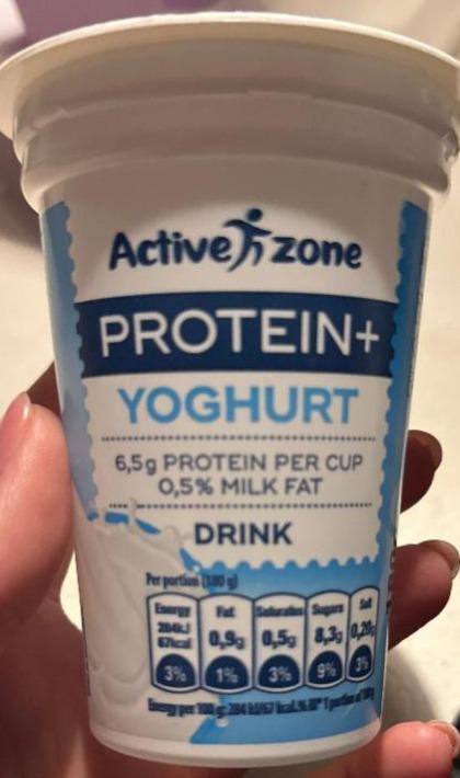 Fotografie - Protein+ Yoghurt Drink 0,5% milk fat Active zone