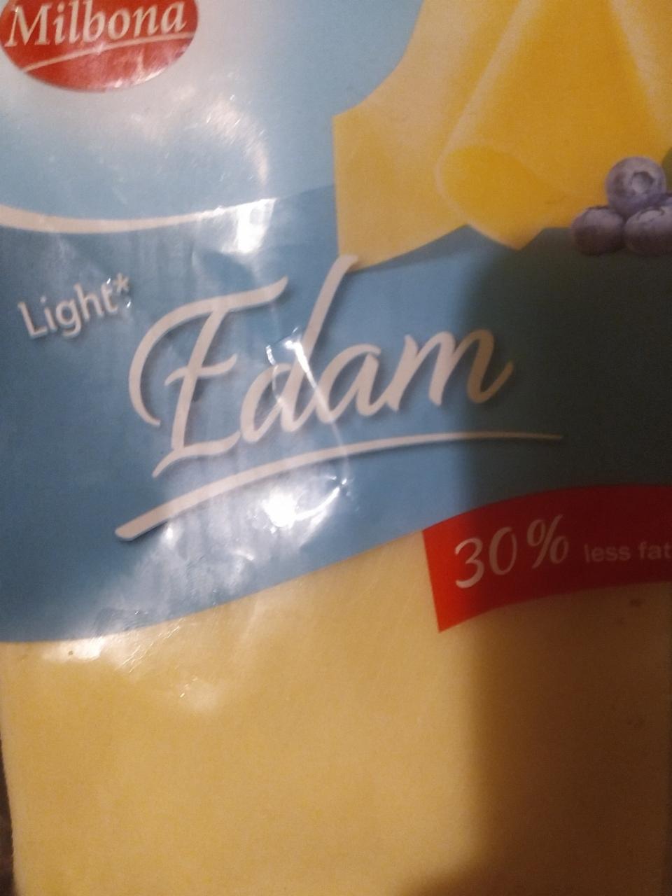 Fotografie - Light Edam 30% less fat Milbona