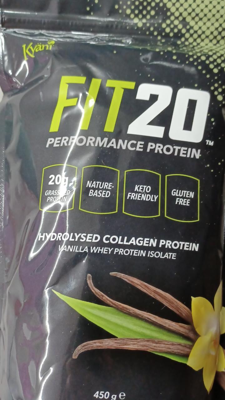 Fotografie - Fit20 Performance Protein Vanilla Kyäni
