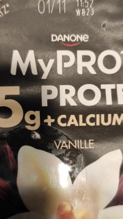 Fotografie - MyPro+ Vanille, 15g Protein + Calcium Danone