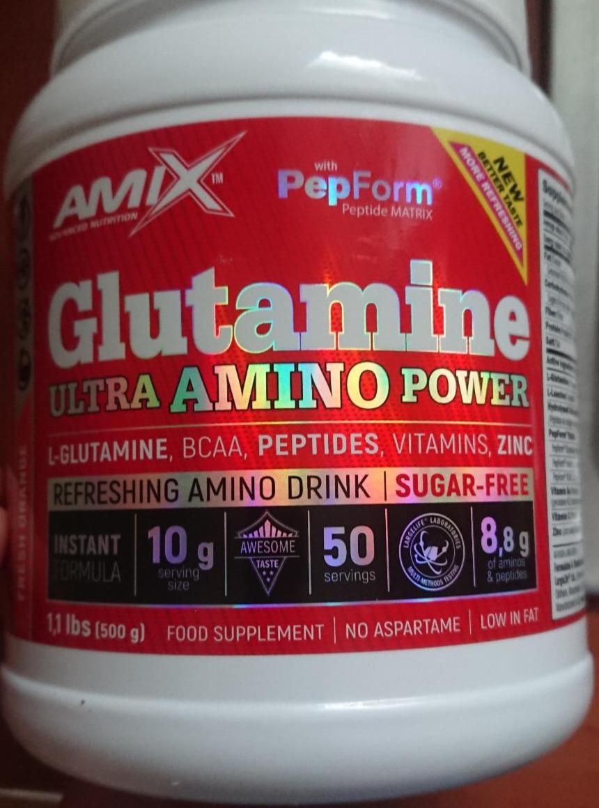 Fotografie - Glutamine Ultra amino power Amix Nutrition