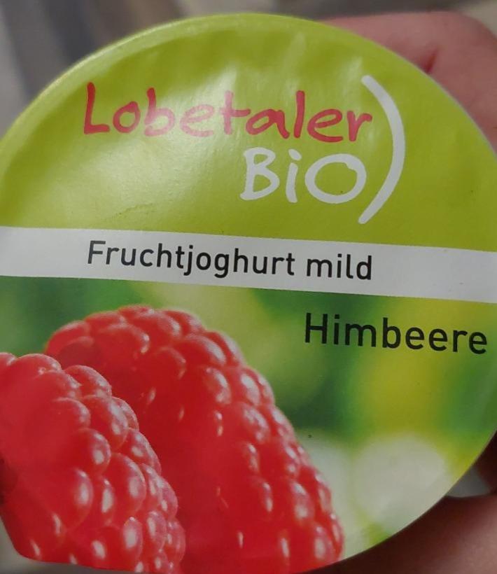 Fotografie - Fruchtjoghurt mild Himbeere Lobetaler Bio