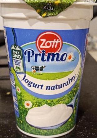 Fotografie - Primo jogurt naturalny Zottt