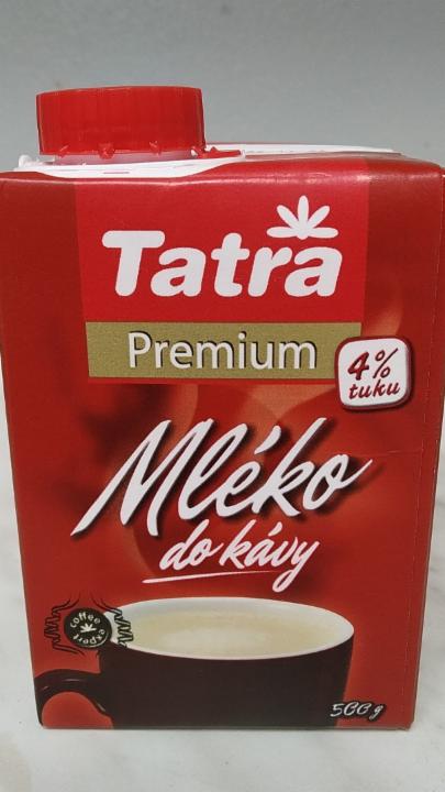Fotografie - mléko do kávy premium 4% tuku Tatra