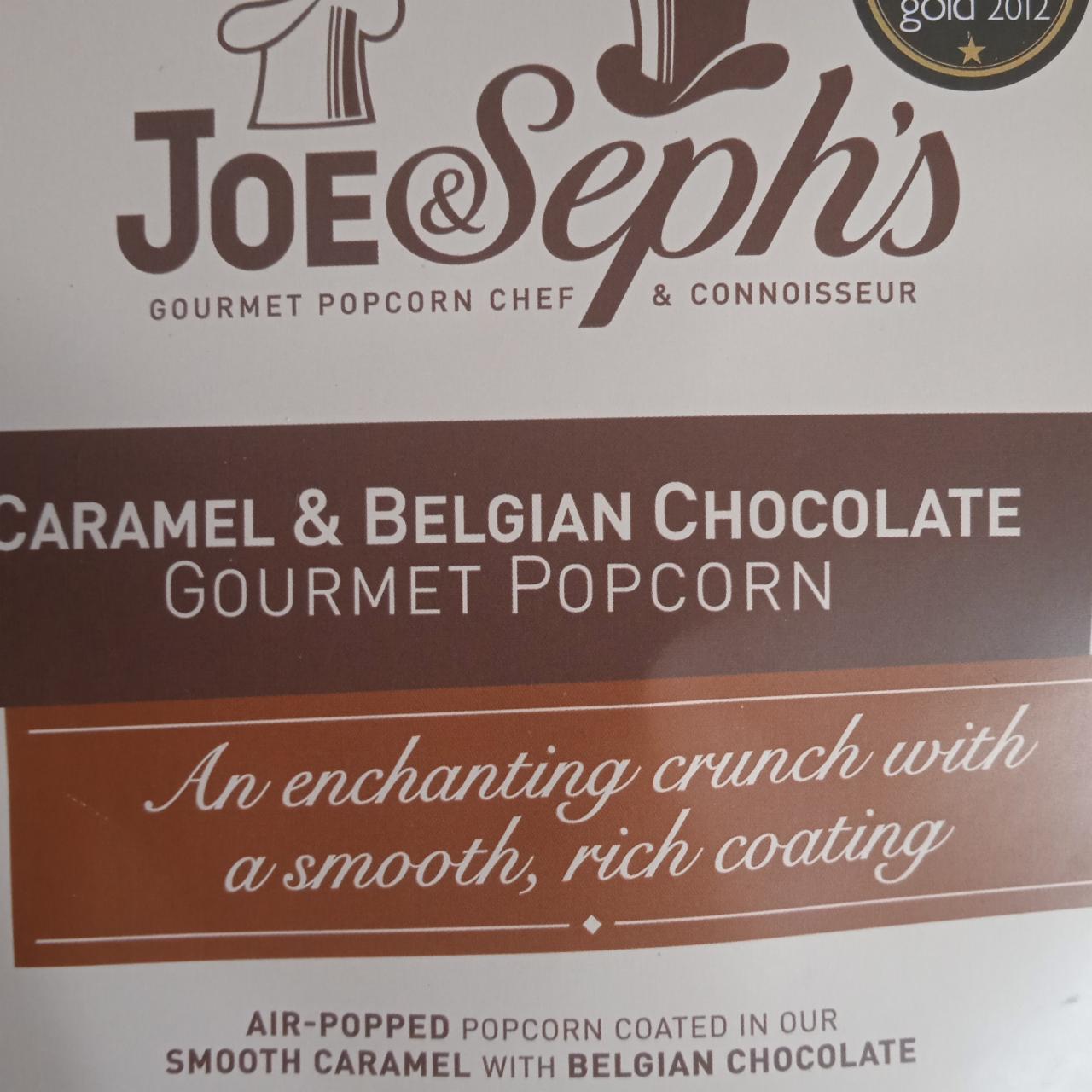 Fotografie - Gourmet Popcorn Caramel & Belgian Chocolate Joe & Seph's