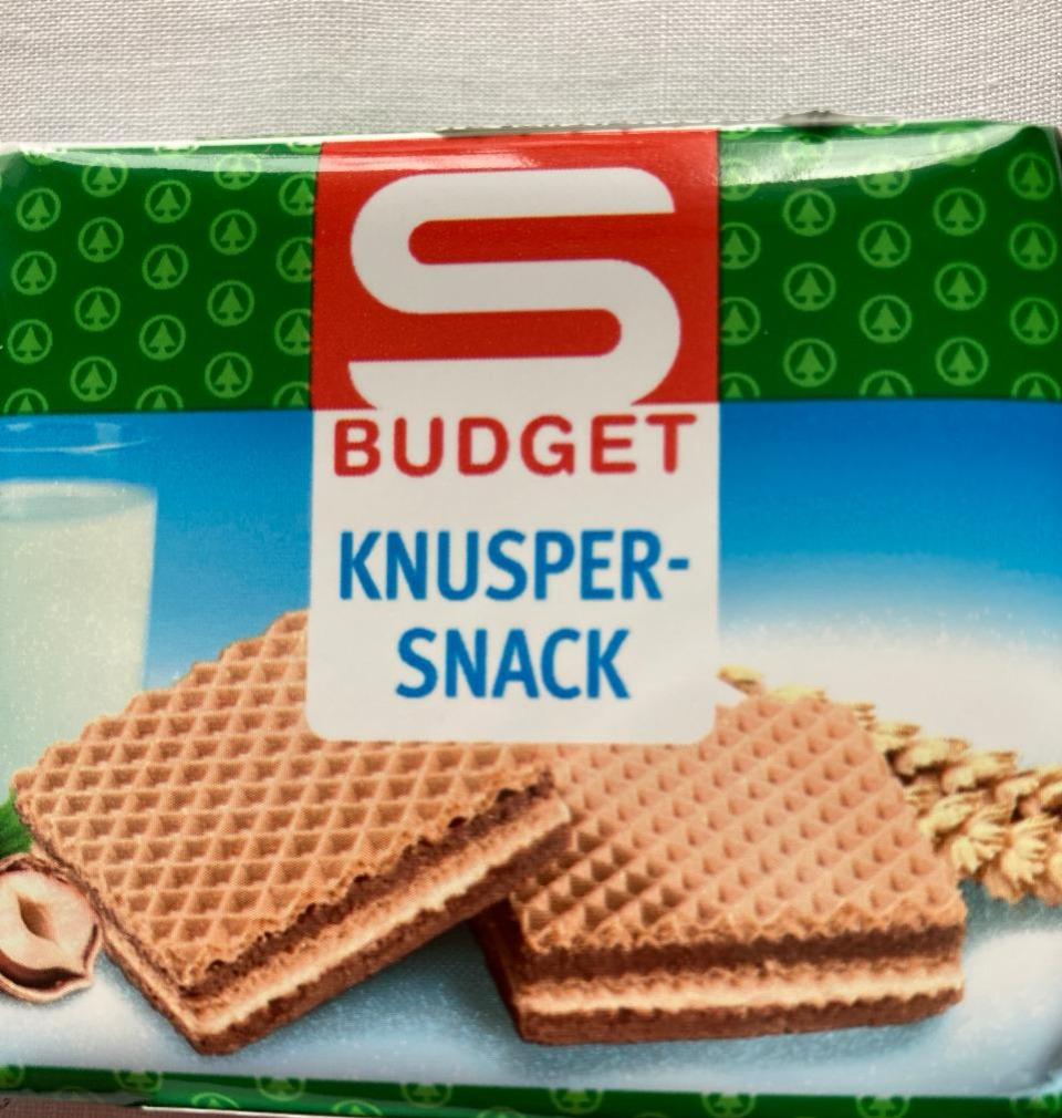 Fotografie - Knusper-snack Sbudget