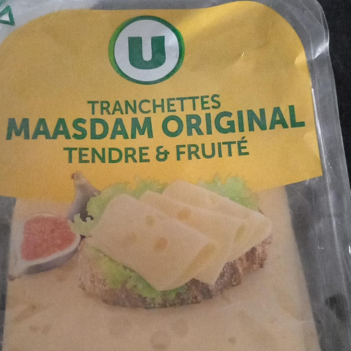 Fotografie - Maasdam Original Tendre & Fruité U