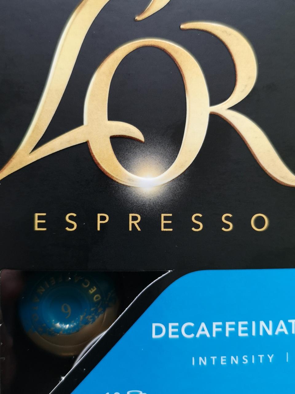 Fotografie - Espresso Decaffeinato Intenzita 6 L'OR