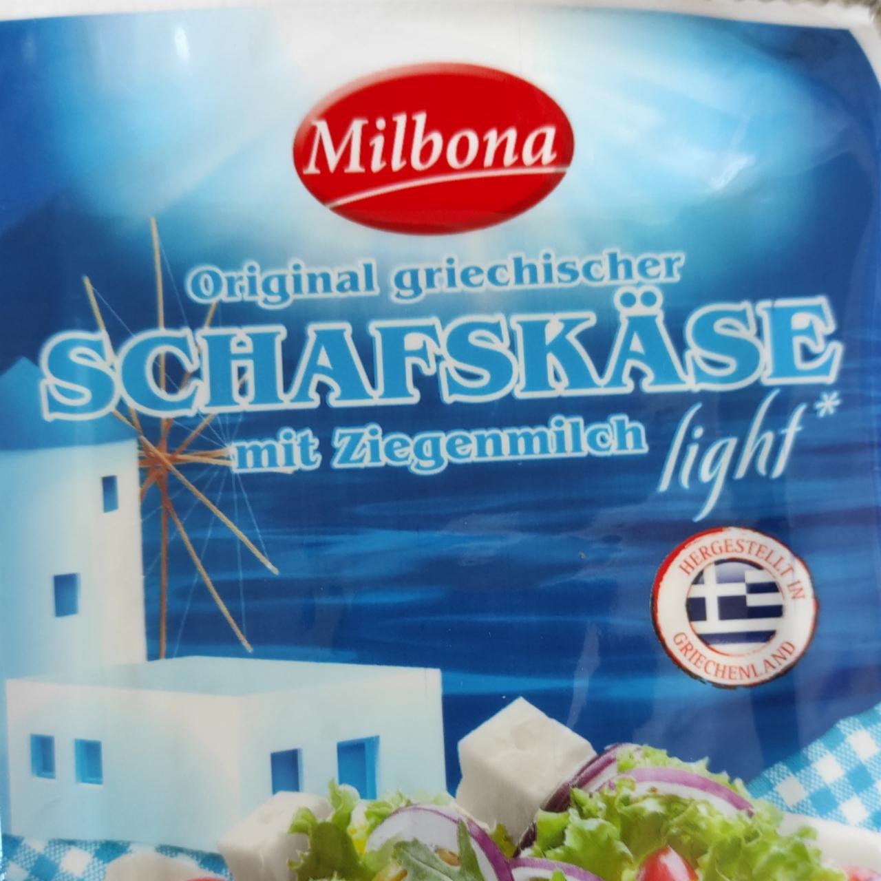 Fotografie - Schafskäse mit Ziegenmilch light Milbona