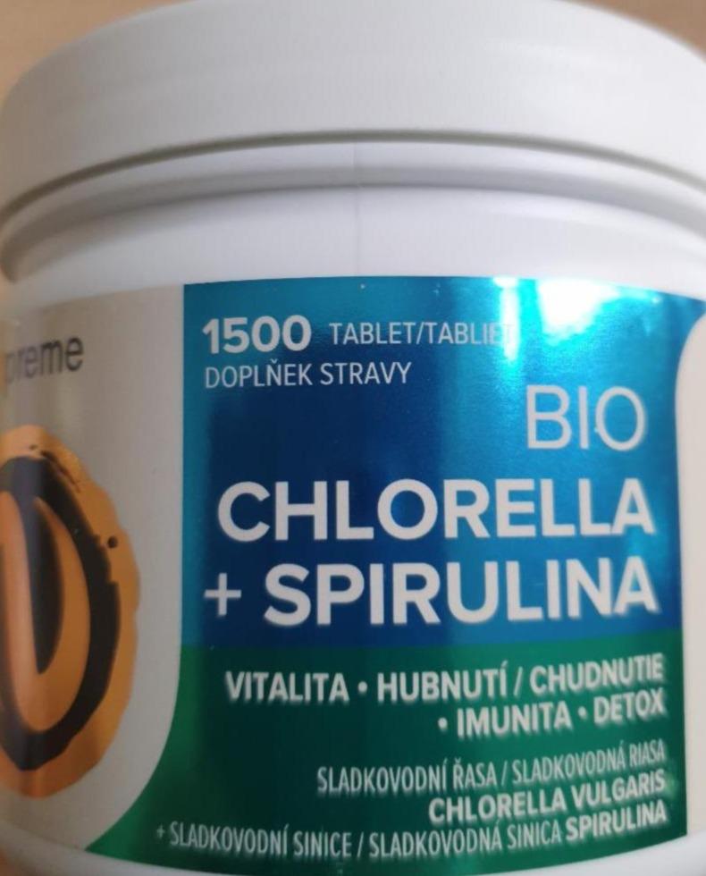 Fotografie - Bio Chlorella a Spirulina
