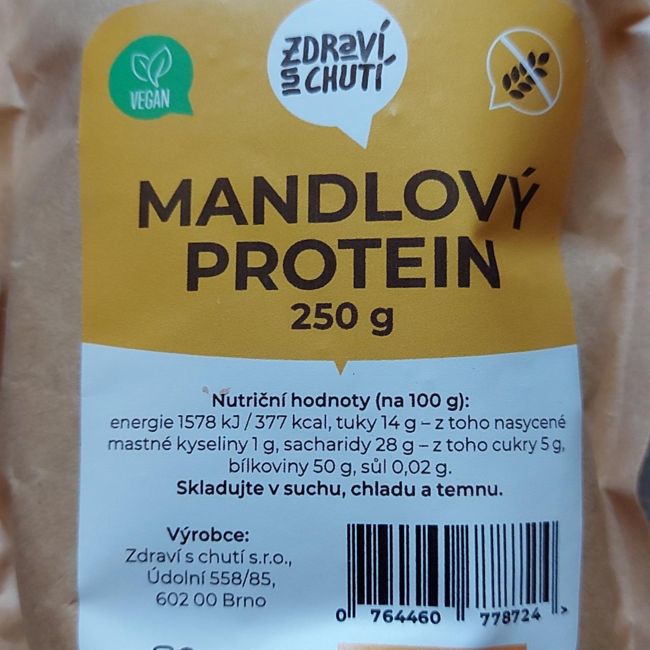 Fotografie - Mandlový protein Zdraví s chutí