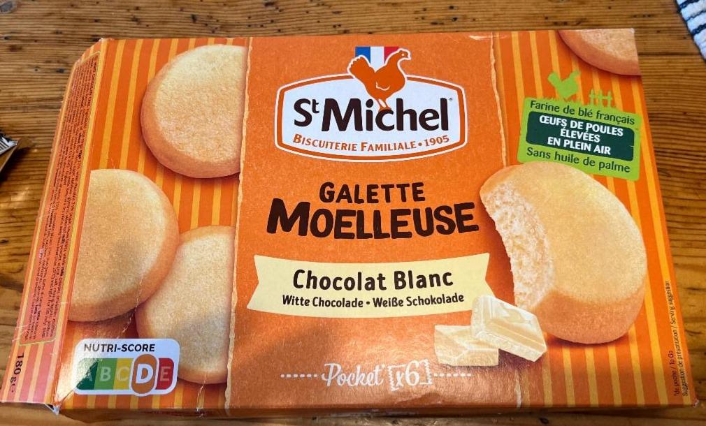 Fotografie - Galette Moelleuse Chocolat Blanc St. Michel