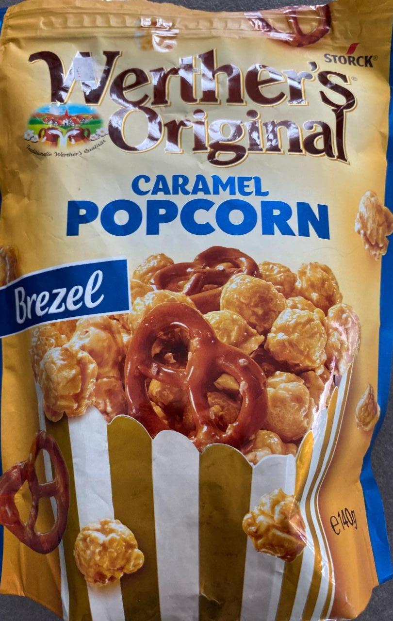Fotografie - Caramel popcorn brezel Werther's Original