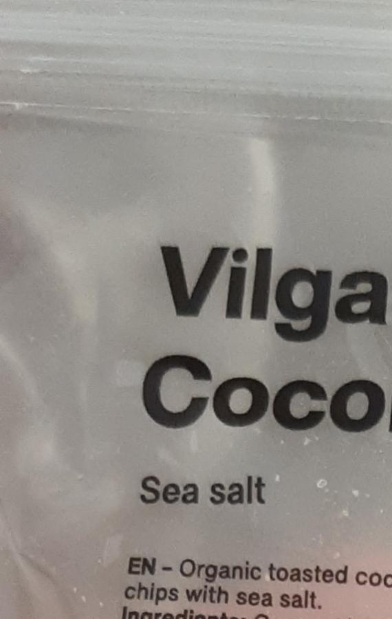 Fotografie - Coconut chips Sea salt Vilgain