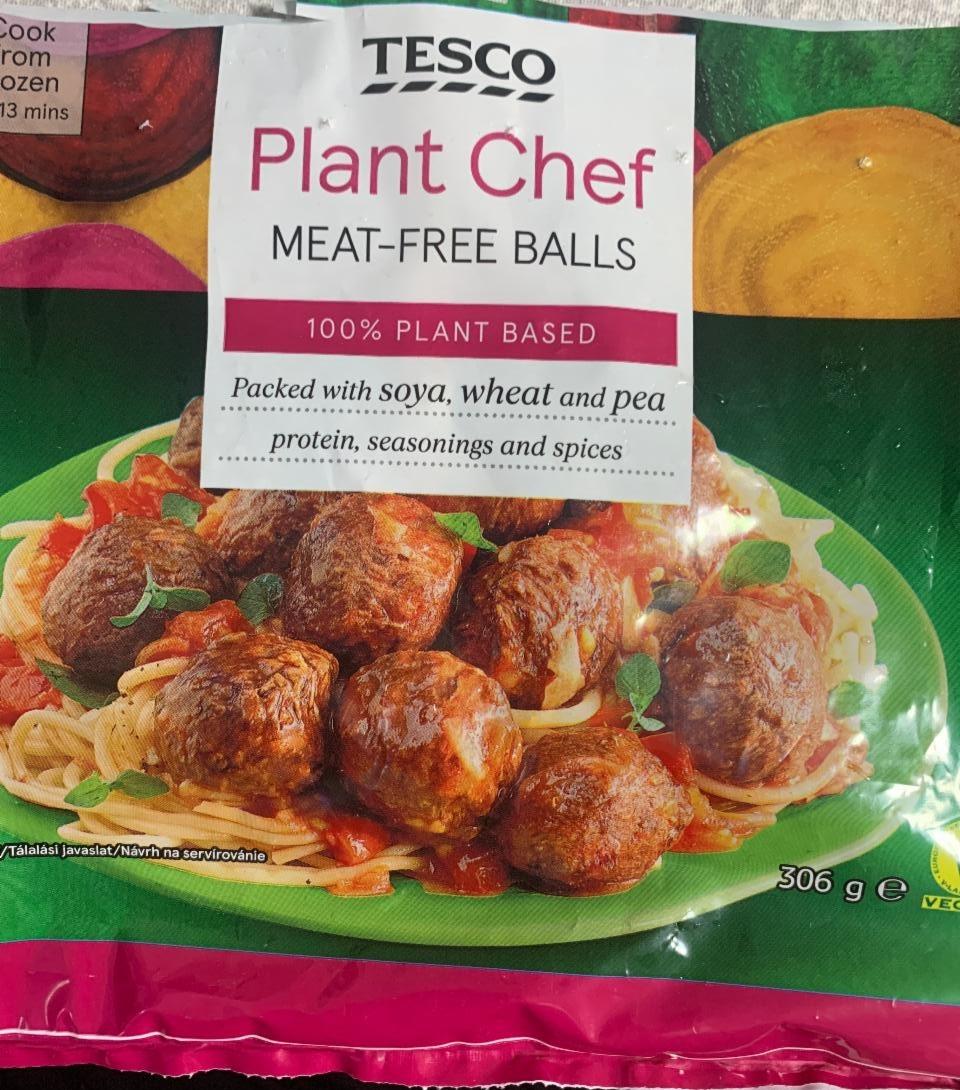 Fotografie - Plant Chef Meat-free balls Tesco
