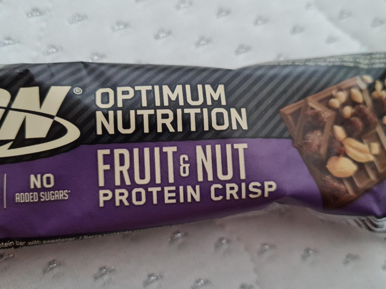 Fotografie - ON Optimum Nutrition Fruit & Nut Protein Crisp