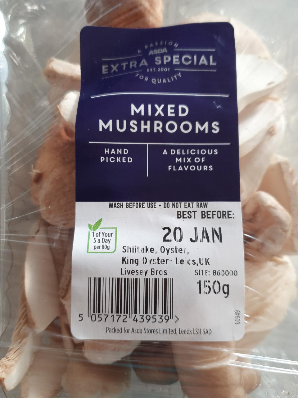 Fotografie - Extra Special Mixed Mushrooms Asda