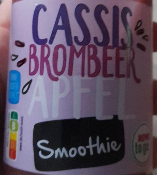 Fotografie - Cassis brombeer apfel smoothie Rewe to go