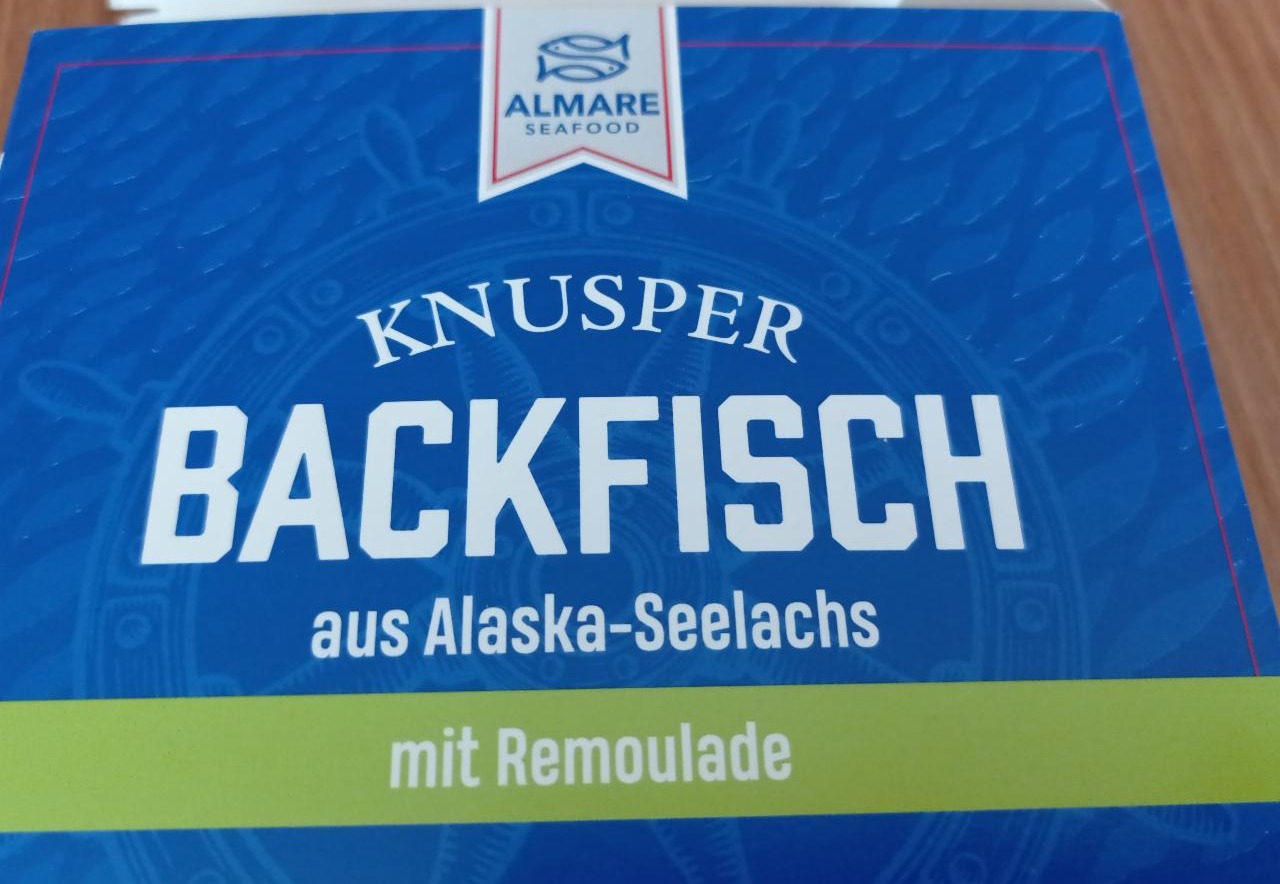 Fotografie - Knusper Backfish aus Alaska-Seelachs mit Remoulade Almare Seafood
