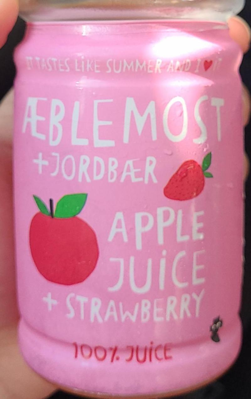 Fotografie - 100% Juice Apple Juice + Strawberry