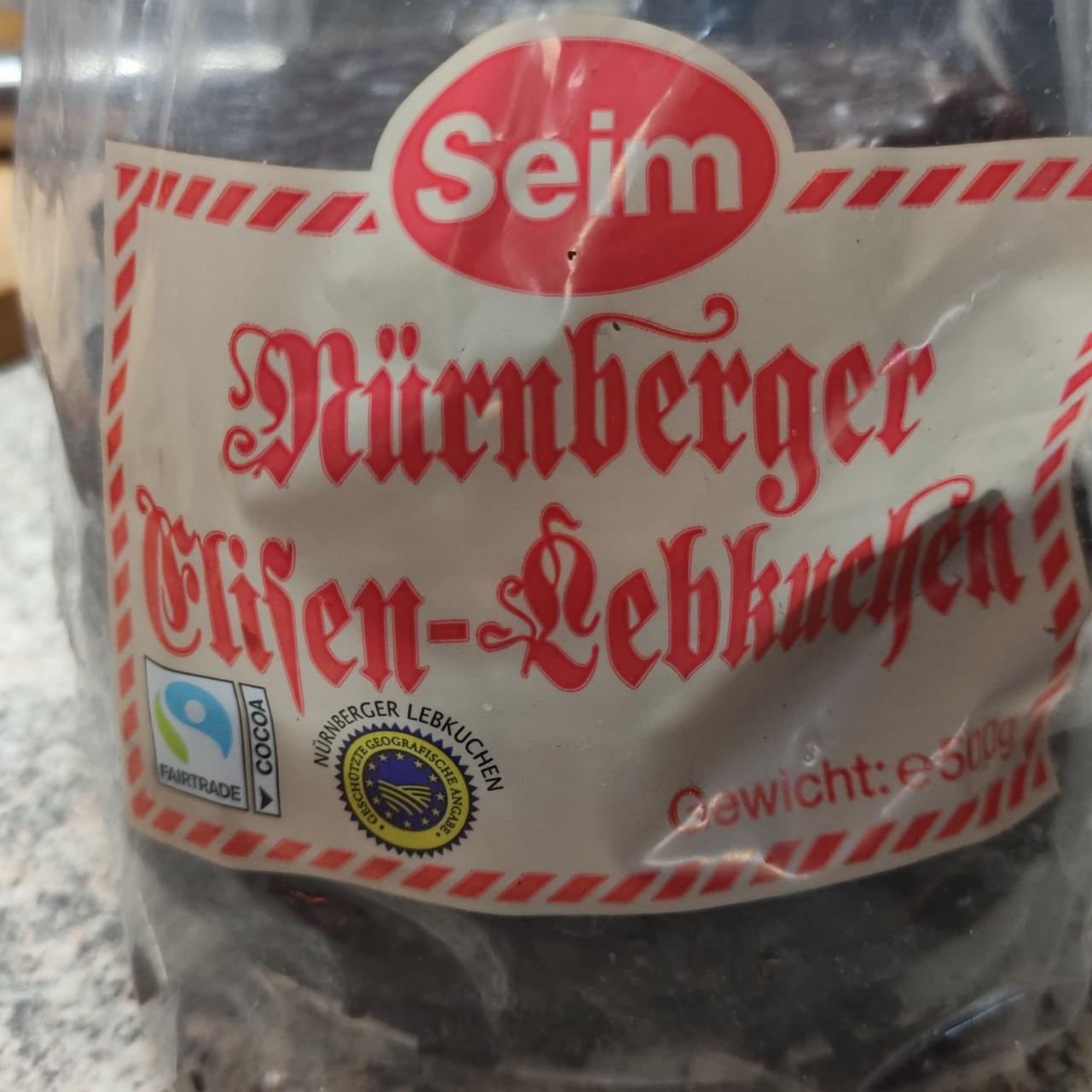 Fotografie - Nürnberger Oblaten Lebkuchen Seim