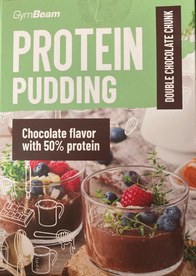 Fotografie - Protein Pudding double chocolate chunk GymBeam
