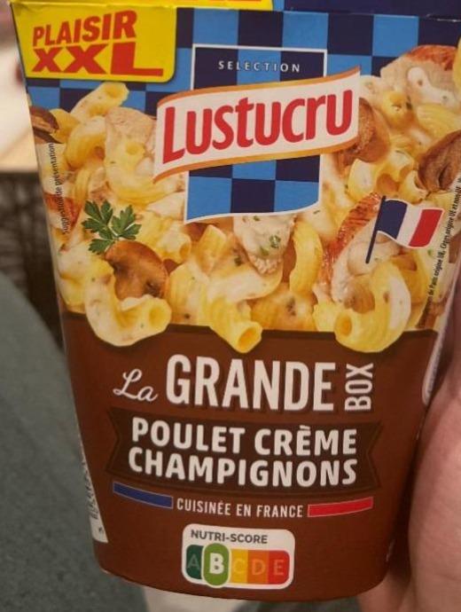 Fotografie - La Grande box Poulet crème champignons Lustucru